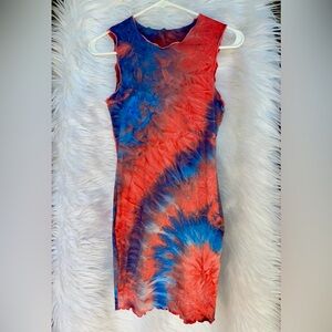 SHEIN Tie-Dye Dress